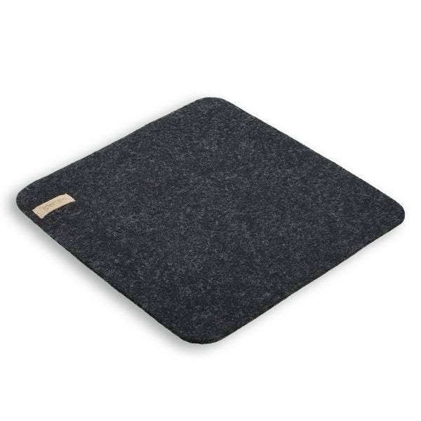 glerups Seat cushion, Square 32 cm Accessories Koksgrå