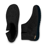 glerups Støvler med naturgummisåle - svart Støvler med naturgummisål Koksgrå